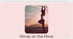 Desktop Screenshot of mindyonthemove.com